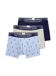 Polo Ralph Lauren 3 Pack Stretch Cotton Trunks - Multi, Multi, Size L, Men