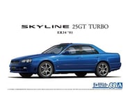 Aoshima 06172 Nissan ER34 Skyline 25GT Turbo '01 Car Scale 1/24 Hobby Plastic Ki