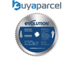 Evolution 60TBLADE12 Mild Steel Cutting Chop Saw Blade 305 x 25.4mm x 60T