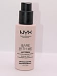 4 X NYX BARE WITH ME DAILY MOISTURIZING PRIMER HIGH PROTECTION SPF 30 - 75ML