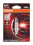 Halogenpære OSRAM NIGHT BREAKER SILVER 12V H1 55W