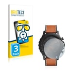 3x Verre Trempe pour Fossil Q Nate Vitre Protection Film Protecteur Ecran