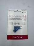 SanDisk 256GB Ultra Dual Drive Go Type-A & Type-C USB 3.2 400MB/s