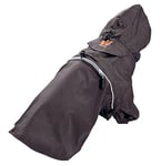 Wouapy Imperméable/Coupe Vent Pliable pour Chien Marron Taille 30