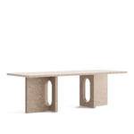 Audo Copenhagen - Androgyne Lounge Table - Soffbord - Danielle Siggerud - Beige - Metall/Sten