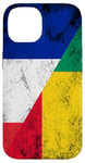 Coque pour iPhone 14 Drapeaux France & Bénin - Français Béninois