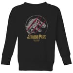 Jurassic Park Lost Control Kids' Sweatshirt - Black - 7-8 Years - Black