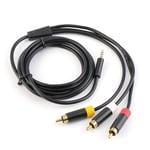 Nouveau 1.8M Audio Video AV RCA Video Composite Cable Cordon pour Xbox 360 E GamePad En stock!