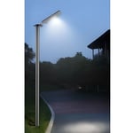 Eclairage solaire extérieur intelligent - SOLAIREPRATIQUE.COM - panneau 7W intégré - LED 960 lumens blanc froid