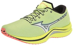 Mizuno Homme Wave Rebellion Chaussure de Course, Neo Lime, 43 EU