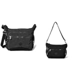 Kipling Femme Gabbie Crossbody, Noir, 9.5 Hauteur x 14.5 Largeur 4 Profondeur cm Gabbie S, Crossbody Femme, Black Noir, Taille Unique