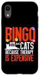 iPhone XR Bingo Player Cat Bingo And Cats Because Therapy Is Expensive Case