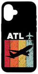 Coque pour iPhone 16 Aéroport ATL d'Atlanta