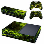 9 Style PVC Skin Decal Cover Sticker Fit XBox One Gaming Console Controller UK