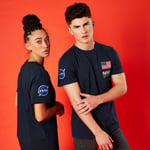 NASA Base Camp Unisex T-Shirt - Navy - L