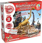 Science4you - Brachiosaurus Fossil Digging Kit for Kids +6 - Excavate and Assemble 11 Brachiosaurus Fossiles - Ideal Dinosaur Excavation Kit Toy, Archeology and Paleontology Sets for Kids Age 6+