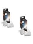 Philips Hue White Ambiance GU10 Spotlight - 4-Pack