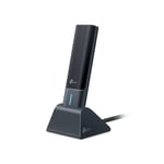 TP-Link Clé WiFi 6E Puissante AXE5400 à gain élevé Archer TXE70UH, Adaptateur Réseau sans Fil, USB 3.0 Tri-Bande (6GHz/5GHz/2.4GHz), Antennes doubles à gain élevé, WPA3, Windows 11/10