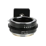 Fotodiox DLX Lens Mount Adapter Compatible with Nikon F-mount G-Type Lenses to Leica L-Mount Cameras