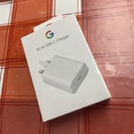 Official Google Pixel 5 6 7 8 Pro USB-C Fast Charger Plug Only 30W White Retail