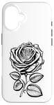 Coque pour iPhone 16 Rose romantique