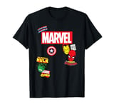 Marvel Captain America Hulk Iron-man Spider-Man Collector T-Shirt