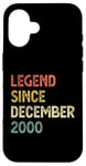 Coque pour iPhone 16 24 ans de légende depuis décembre 2000