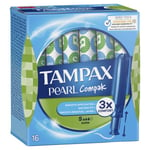 Tamponit Tampax Compak Pearl Super, 16 kpl.