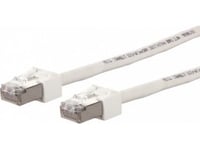 Metz Metz Connect Patchkabel Cat.6 (Klasse E) S/Ftp, Ultraflex500 Voip, Awg 26, Lsoh, Wit, 15 M