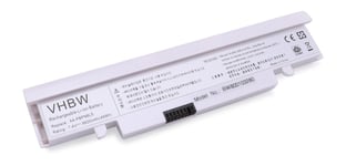 vhbw Batterie remplacement pour Samsung AA-PLPN6LS, AA-PLPN6LW pour ordinateur portable Notebook (6600mAh, 7,4V, Li-ion, blanc)