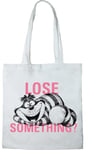 DISNEY TOTE BAG CHESHIRE CAT», REFERENCE : BWDALWOBB003, BLANC, 38 X 40 CM