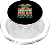 Surf Now Apocalypse Later PopSockets PopGrip for MagSafe