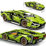 Yhteensopiva LEGO Car 1254PCS Sport Expert Technique Briques Jouets Educatifs Cadeau Boy -lelun kanssa Paras kaukosäädin urheiluauto