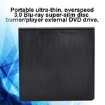 Portable Usb3.0 4K Bluray External Optical Drive Recorder Cd Writer For Wi Part