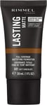 Rimmel Lasting Finish Matte Full Coverage Foundation Soft Chocolate 601