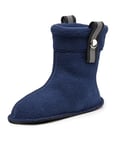 Ladeheid Chaussettes de bottes en caoutchouc pour enfants avec fermeture Chaussettes chauffantes pour bottes de pluie LA-CA-01 LA-CA-03 LA CA-04, bleu marine, 22/23 EU