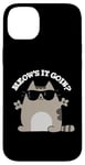 Coque pour iPhone 14 Plus Jeu de mots amusant pour chats Meow's It Going