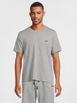 BOSS Mix &amp; Match Lounge T-Shirt, Grey, Size M, Men