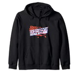 FUNNY PATRIOT I PLEDGE ALLEGIANCE TO THE GRIND I’M UP EARLY Zip Hoodie