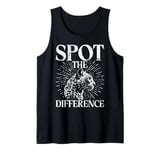 Spot the Difference Leopard Tank Top