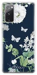 BABACO ERT Group Coque de téléphone Portable pour Samsung S20 FE / S20 FE 5G Original et sous Licence Officielle Motif Flowers 032 Parfaitement adapté à la Forme du téléphone Portable, Coque en TPU