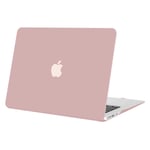 MOSISO Coque Compatible MacBook Air 13 Pouces A1369/A1466 Ancienne Version Sortie 2010-2017, Ultra Slim Plastique Snap on Coque R