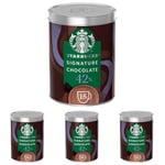 Starbucks Signature Chocolate 42 Percent Cocoa Powder, Brown, 330 g (Pack of 4)