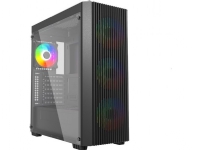 GEMBIRD Gaming ARGB datorchassi Fornax K600 ATX svart