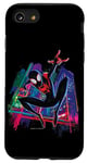 Coque pour iPhone SE (2020) / 7 / 8 Marvel Spider-Man Miles Morales Graffiti City