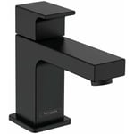 Vernis Shape Robinet de lave-mains 70 eau froide sans tirette ni vidage, Noir mat (71592670) - Hansgrohe