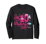 In My 10th Birthday Era Ten Bday 10 Year Old Birthday Girl Long Sleeve T-Shirt