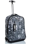 Appack Big Trolley, Yuzer, White, 2 in 1 Shoulder Straps for Backpack, School & Travel Use