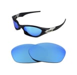 NEW POLARIZED CUSTOM ICE BLUE LENS FOR OAKLEY VINTAGE VALVE SUNGLASSES