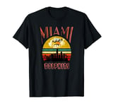 Retro Miami Vintage Dolphin Shirt Miami Area dolphin T-Shirt T-Shirt